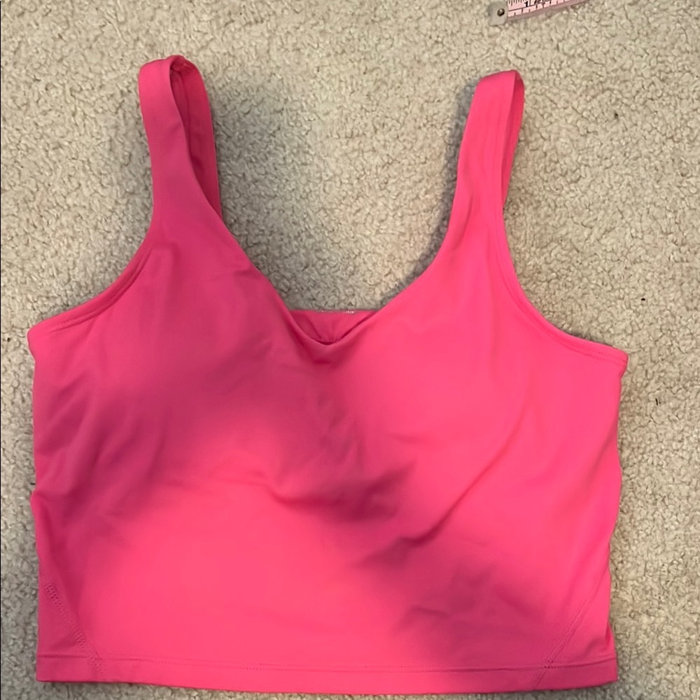 Vibrant Pink Sports Bra